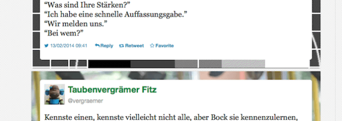Die Feststelltaste und der Umfall: Die besten Tweets im Februar 2014 Die Feststelltaste und der Umfall: Die besten Tweets im Februar 2014