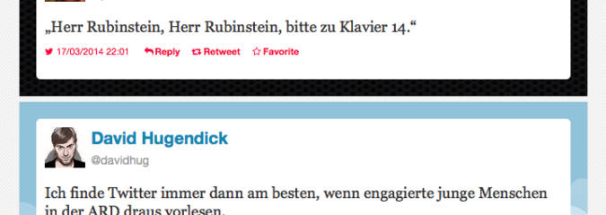 Sturzkampfbomber-Eltern und angebrochene Zeiten: die besten Tweets im März 2014 Sturzkampfbomber-Eltern und angebrochene Zeiten: die besten Tweets im März 2014
