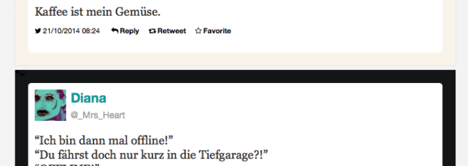 Die besten Tweets im September und Oktober 2014 Die besten Tweets im September und Oktober 2014