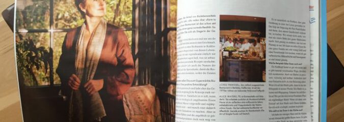 „Unsere Gesellschaft hat verlernt, zu kochen“ – Alice Waters im Interview „Unsere Gesellschaft hat verlernt, zu kochen“ – Alice Waters im Interview