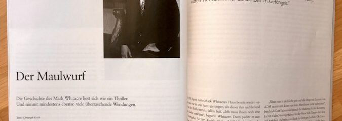 Der Maulwurf: Wie entsteht eigentlich ein Kartell? Der Maulwurf: Wie entsteht eigentlich ein Kartell?