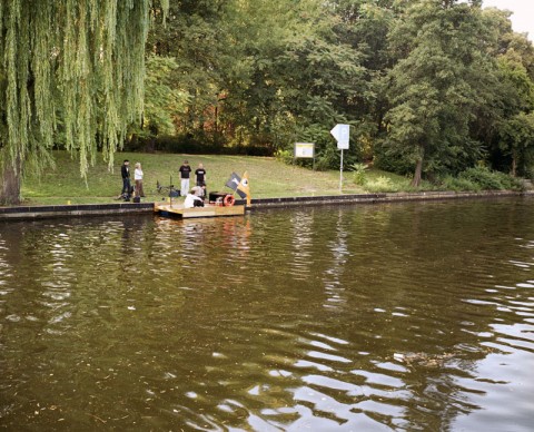 Wahlkampf zu Wasser: Die Piraten und die erste Floßvariante (inzwischen überholt)